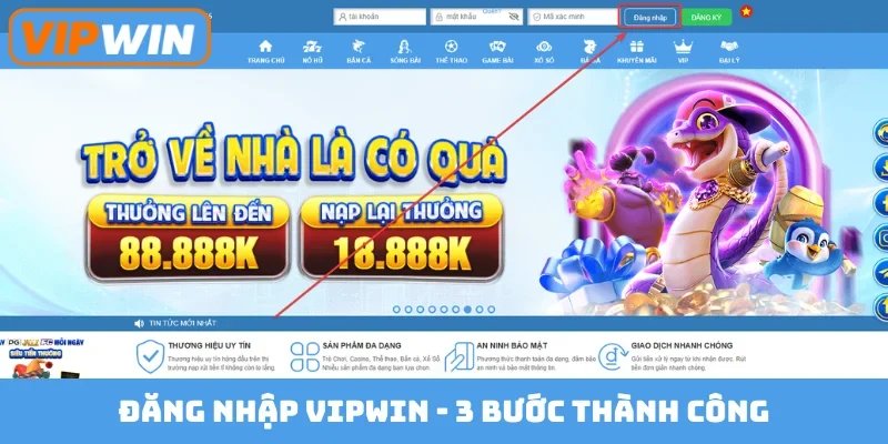 Đăng nhập Vipwin